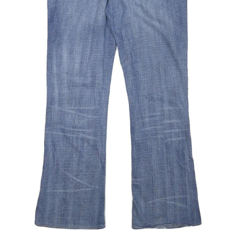 LEVI'S 572 Womens Jeans Blue Regular Straight Denim Medium W32 L30 Distressed