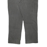 CARHARTT Mens Relaxed Fit Black Cotton Blend Trousers W38 L29 Workwear Utility