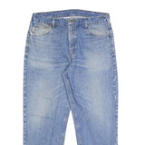 CARHARTT Mens Relaxed Cotton Denim Light W38 L30 Jeans Zip Closure Casual