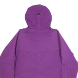 MARMOT Womens Purple Waterproof Hooded Outdoor Jacket L Polyester Zip Gore-Tex