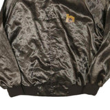 WESTARK Mens Brown & Black Home Building Center Satin Button Jacket 2XL