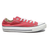 CONVERSE Womens Chuck Taylor All Star Low Top Trainers Canvas Red UK 5 Classic