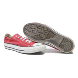 CONVERSE Womens Chuck Taylor All Star Low Top Trainers Canvas Red UK 5 Classic