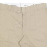 DICKIES Mens Shorts Beige Casual XL W40 Cotton Blend Regular Fit Workwear