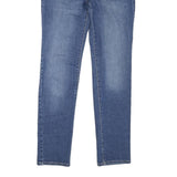 WRANGLER Womens Regular Fit Blue Denim Zip Jeans W28 L30 Classic Straight