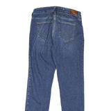 WRANGLER Womens Regular Fit Blue Denim Zip Jeans W28 L30 Classic Straight