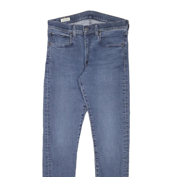 LEVI'S Mens Slim Blue Denim Jeans W30 L30 Zip Classic Fit Stylish Casual