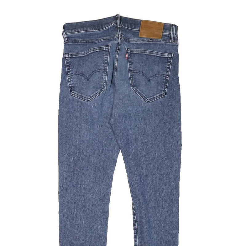 LEVI'S Mens Slim Blue Denim Jeans W30 L30 Zip Classic Fit Stylish Casual