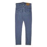 LEVI'S Mens Slim Blue Denim Jeans W30 L30 Zip Classic Fit Stylish Casual