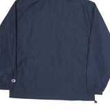 CHAMPION Mens Navy Blue Casual Jacket M Polyester Plain Hooded Zip
