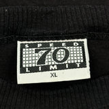 Harley Davidson Speed Limit Single Stitch T-Shirt - XL Black Cotton