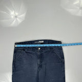 Carhartt Carpenter Trousers - 33W 30L Blue Cotton