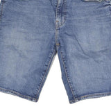 LEVI'S Womens Denim Blue Casual Shorts M W30 Classic Cotton 5-Pocket Design