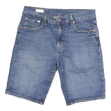 LEVI'S Womens Denim Blue Casual Shorts M W30 Classic Cotton 5-Pocket Design