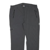 HS2H Mens Polyester Blend Black Regular Fit Trousers W36 L30 Zip Closure Outdoor
