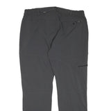 HS2H Mens Polyester Blend Black Regular Fit Trousers W36 L30 Zip Closure Outdoor
