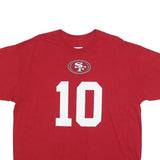 NFL Mens Red San Francisco 49ers Garoppolo 10 Graphic T-Shirt XL Short Sleeve