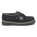 TAXI Womens Black Synthetic Lace-Up Shoes UK 7 Casual Comfortable Stylish