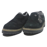 TAXI Womens Black Synthetic Lace-Up Shoes UK 7 Casual Comfortable Stylish