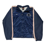 Penn State Nike College Track Jacket - Large Navy Polyester