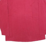 LEE Mens Red Classic Long Sleeve Crew Neck T-Shirt M Cotton Blend