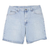 WRANGLER Mens Shorts Blue Denim XL W38 Classic Casual Cotton Blend