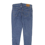 LEVI'S Womens Jeans Blue Slim Skinny Denim Medium W27 L29 Stretch Cotton Blend