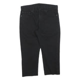 LEVI'S 511 Slim Mens Black Slim Skinny Denim Raw W33 L22 Zip Cotton Blend Jeans