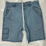 Wrangler Denim Shorts - 38W 10L Blue Cotton