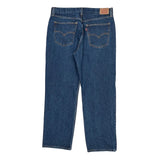 Levis Striped Jeans - 34W 30L Blue Denim