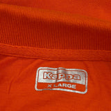Kappa Polo Shirt - XL Orange Cotton