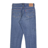 LEVI'S 501 Womens Jeans Blue Regular Straight Denim Medium W28 L30 Button
