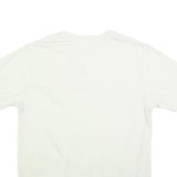 CARHARTT Mens White Cotton Crew Neck Short Sleeve T-Shirt Pocket Logo M