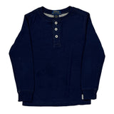 Age 4 Polo By Ralph Lauren Long Sleeve T-Shirt - XS Navy Cotton