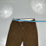 Polo By Ralph Lauren Trousers - 34W 29L Brown Cotton