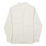 LEVI'S Mens White Cotton Shirt M Casual Long Sleeve Button Pocket Classic