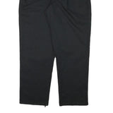 DICKIES Mens Relaxed Black Cotton Blend Zip Trousers W36 L31 Workwear Comfort