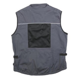 TCM Mens Grey Jacket XL Polyester Plain Zip Athletic Casual Lightweight