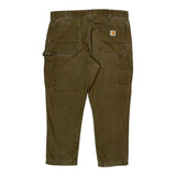 Carhartt Carpenter Pants - 36W 27L Brown Cotton