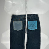 Evisu Jeans - 42W 30L Dark Wash Cotton
