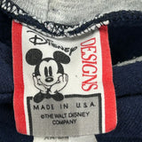 Mickey Mouse Disney Cartoon Hoodie - 2XL Navy Cotton