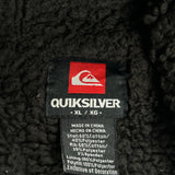 Quiksilver Hoodie - XL Gray Cotton Blend