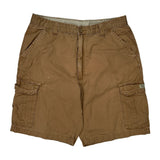 Wrangler Cargo Shorts - 36W 9L Brown Cotton