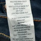 True Religion Contrast Stitch Jeans - 32W 28L Dark Wash Cotton