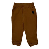 Age 3 Carhartt Joggers - 2XS Brown Cotton Blend