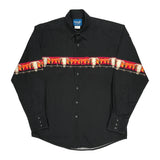 Western Wrangler Graphic Shirt - Large Black Cotton