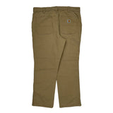 Relaxed Fit Carhartt Carpenter Pants - 38W 30L Khaki Cotton