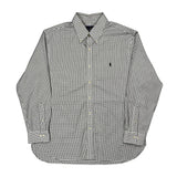 Ralph Lauren Checked Shirt - XL Black & White Cotton