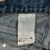 Carhartt Jeans - 32W 30L Blue Cotton