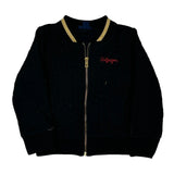 Tommy Hilfiger Bomber Jacket - XS Gold Knitted